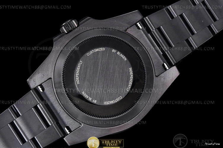 1227 ROLSUB0425A – Blaken Sub 116610LV PVD SS Black V6F V2 VS Cozy 1051